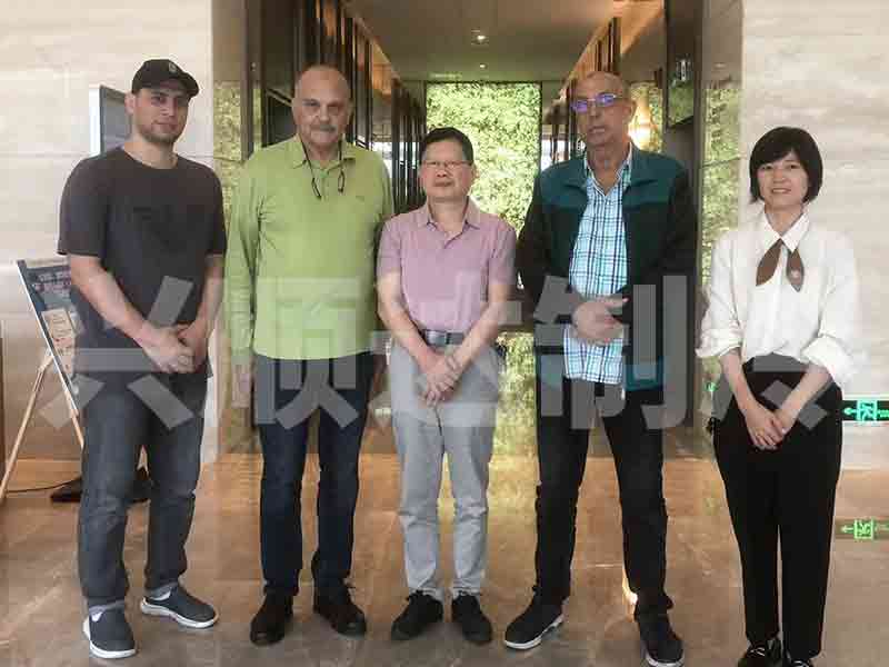 Egypt candy freeze drying customer visit