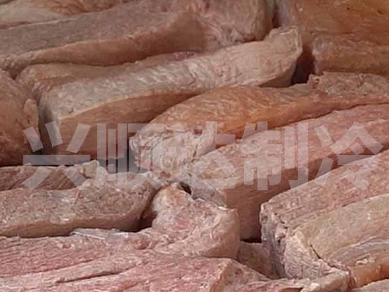 Freeze dried meat chunks from Mongolia case study