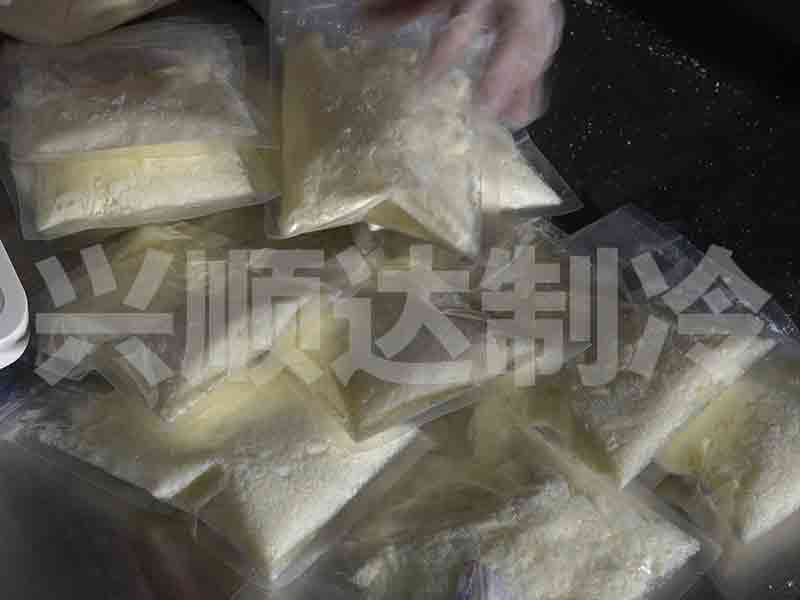 Freeze dried milk samples