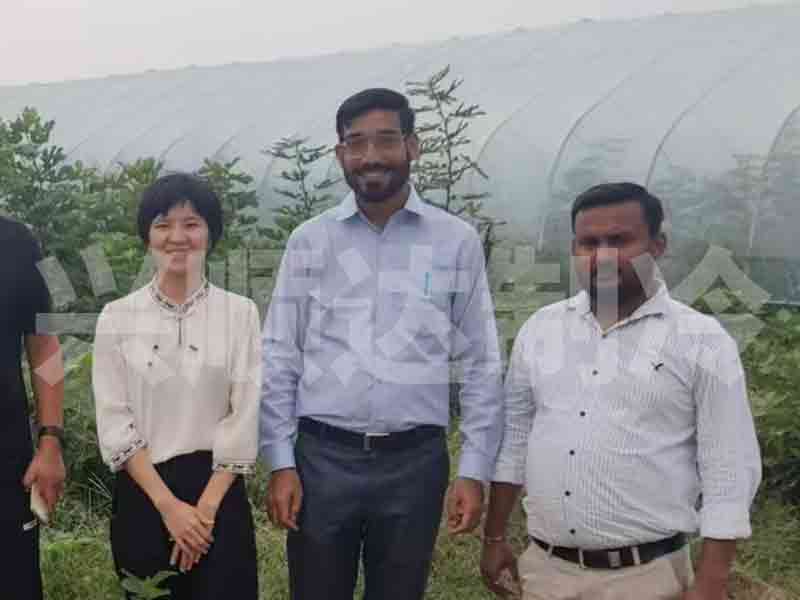India fruit freeze drying customer visit