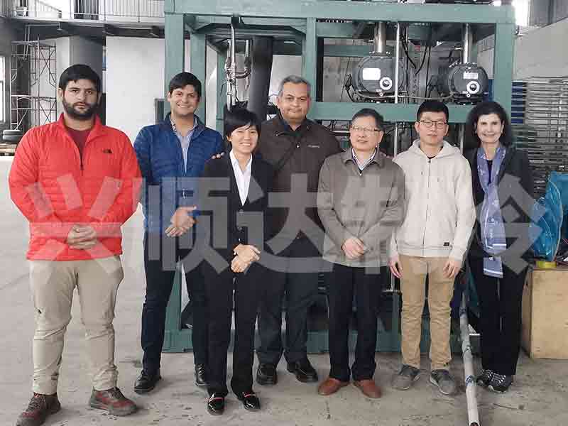 Mexico aloe vera freeze drying customer visit