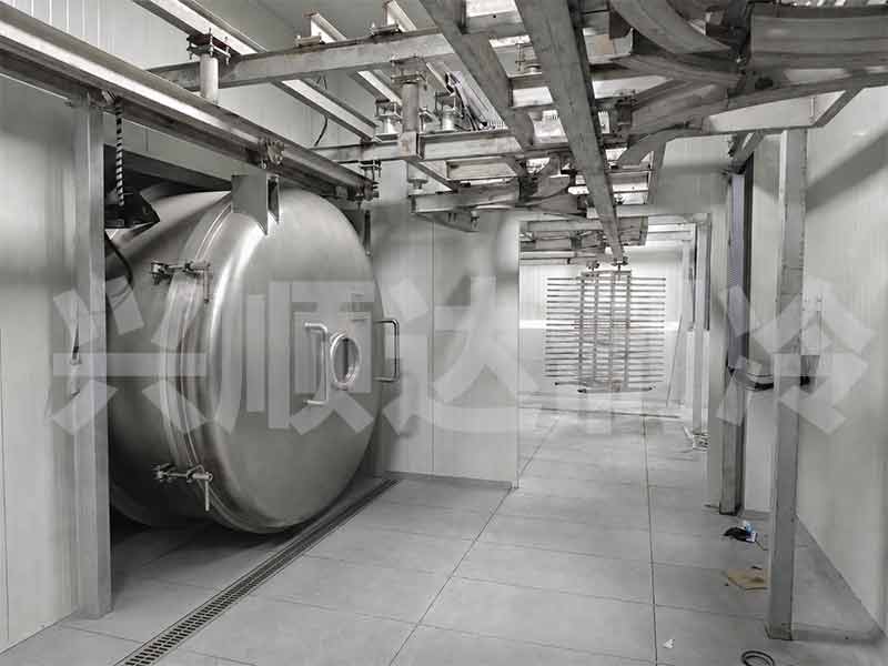 SDG6000 freeze dryer chamber for freeze-dried shrimp production