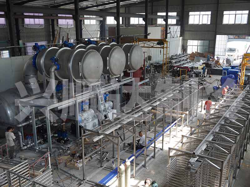 SDG6000 industrial freeze dryer 200㎡ shrimp case