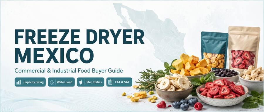 Freeze dryer Mexico commercial and industrial food buyer guide